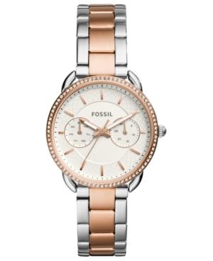 Fossil Women's Tailor Two-tone Stainless Steel Bracelet Watch 35mm