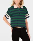 Rules Of Etiquette Living Doll Striped Polo Top