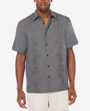 Cubavera Men's Embroidered Chambray Shirt