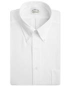 Eagle Big And Tall Dress Shirt, No Iron Solid Pinpoint Long-sleeved Shirt
