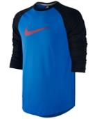 Nike Men's Three-quarter-sleeve T-shirt