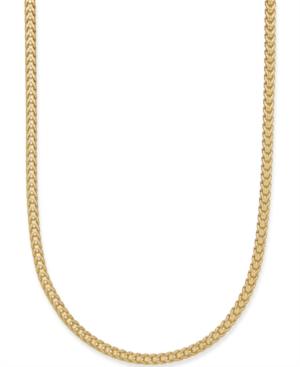 Franco Chain Necklace In 14k Gold