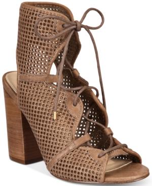 Aldo Women's Alicya Lace-up Block-heel Sandals Women's Shoes