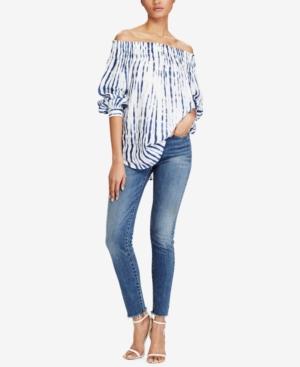 Polo Ralph Lauren Shibori Off-the-shoulder Top
