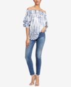 Polo Ralph Lauren Shibori Off-the-shoulder Top