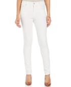 Karen Kane Straight-leg Jeans, Cream Wash