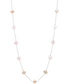 Inc International Concepts Silver-tone Beaded Extra Long Length Necklace