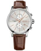 Hugo Boss Men's Chronograph Jet Brown Leather Strap Watch 41mm 1513280