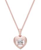 Diamond Heart Pendant Necklace (1/10 Ct. T.w.)