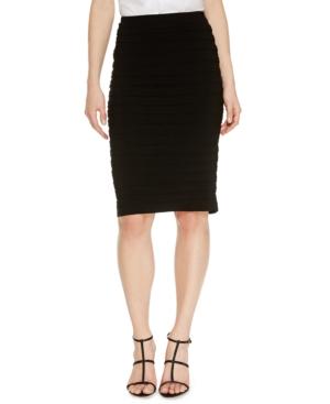 R & M Richards Shutter-pleat Pencil Skirt