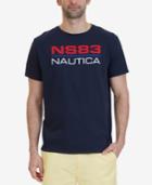 Nautica Men's Logo Graphic Print Cotton T-shirt, A Macy's Exclusive Style