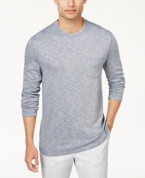 Tasso Elba Men's Performance Upf Protection Long-sleeve T-shirt, Created For Macy's
