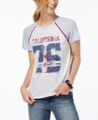 Rebellious One Juniors' Cotton California Graphic T-shirt