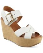 Tommy Hilfiger Fizz Platform Wedge Sandals Women's Shoes