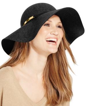 Calvin Klein Wool Felt Floppy Hat