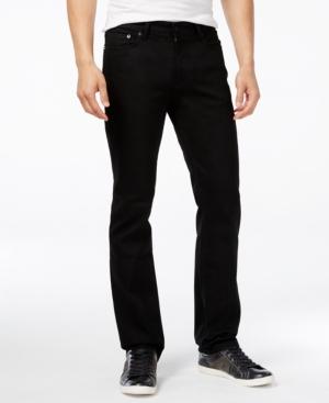 Calvin Klein Jeans Men's Slim-straight-fit Black Jeans