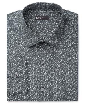 Bar Iii Men's Slim-fit Night Sky Floral Dress Shirt, Created For Macy's