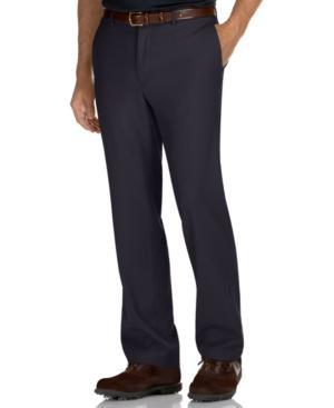 Perry Ellis Porfolio Dress Pants, No Iron Straight Fit Flat Front Bengaline