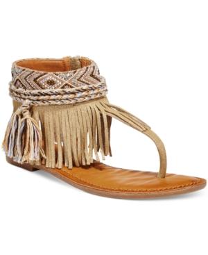 Zigi Soho Francesca Flat Fringe Sandals Women's Shoes