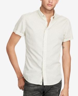 Denim & Supply Ralph Lauren Men's Slim-fit Anchor Cotton Shirt