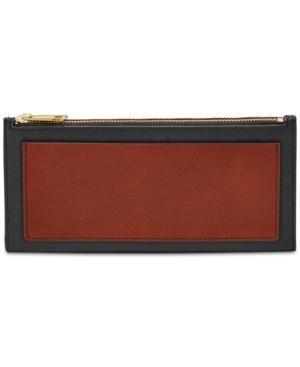 Fossil Shelby Leather Clutch Wallet