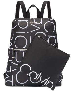 Calvin Klein Logo Tatiana Backpack