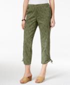 Style & Co Printed Capri Pants, Created For Macy's