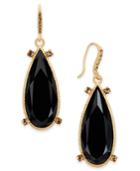 Inc International Concepts Gold-tone Large Stone Drop Earrings, Only At Macy's