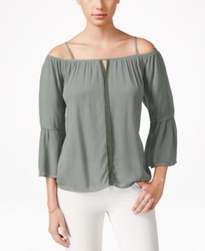Stoosh Juniors' Off-the-shoulder Peasant Blouse