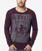 Buffalo David Bitton Men's Wicrane Graphic-print Sweater
