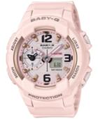 G-shock Women's Analog-digital Baby-g Pink Resin Strap Watch 49mm Bga230sc-4b