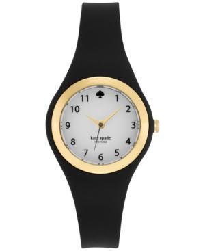 Kate Spade New York Women's Rumsey Black Plastic Bracelet Watch 30mm 1yru0642