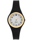 Kate Spade New York Women's Rumsey Black Plastic Bracelet Watch 30mm 1yru0642
