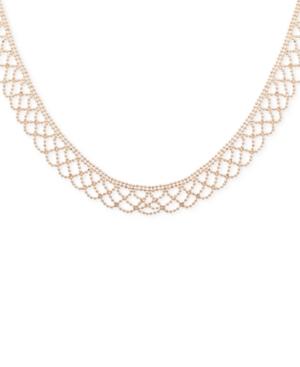 Anne Klein Gold-tone Filigree Collar Necklace
