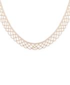 Anne Klein Gold-tone Filigree Collar Necklace