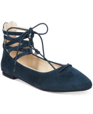 Rialto Sondra Lace-up Flats Women's Shoes