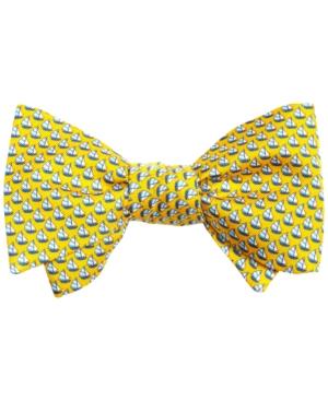 Brooks Brothers Men's Micro-sailboat To-tie Bow Tie