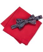 Countess Mara Men's Martin Paisley Pre-tied Bow Tie & Pocket Square Set