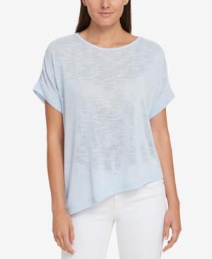 Tommy Hilfiger Asymmetrical T-shirt, Created For Macy's