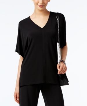 Alfani V-neck High-low Top, Only At Macy's