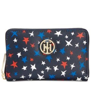 Tommy Hilfiger Th Serif Signature Zip-around Wallet