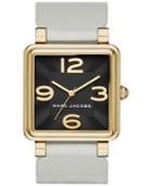 Marc Jacobs Women's Vic White Leather Strap Watch 34mm Mj1440
