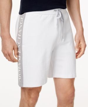 Armani Exchange Men's Drawstring Pique Shorts