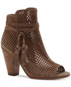 Vince Camuto Kamey Perforated Booties Women's Shoes