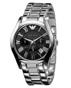 Emporio Armani Watch, Men's Chronograph Stainless Steel Bracelet Ar0673