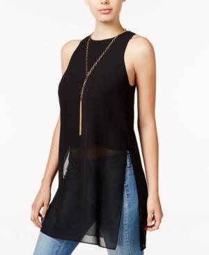 Guess Isabelle Sleeveless Sheer Tunic