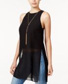 Guess Isabelle Sleeveless Sheer Tunic