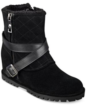 Marc Fisher Lynsie Wedge Booties Women's Shoes