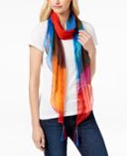 I.n.c. Tie-dye Tassel Bias Scarf, Created For Macy's