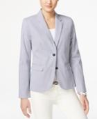 Tommy Hilfiger Striped Two-button Blazer